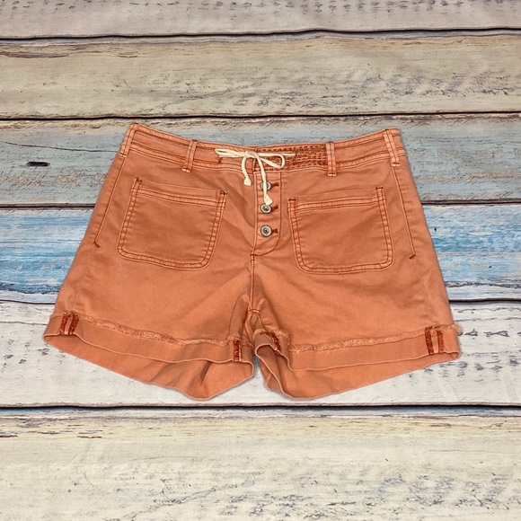 Chino Anthropologie High Rise Short - Size 26 - Picture 1 of 6